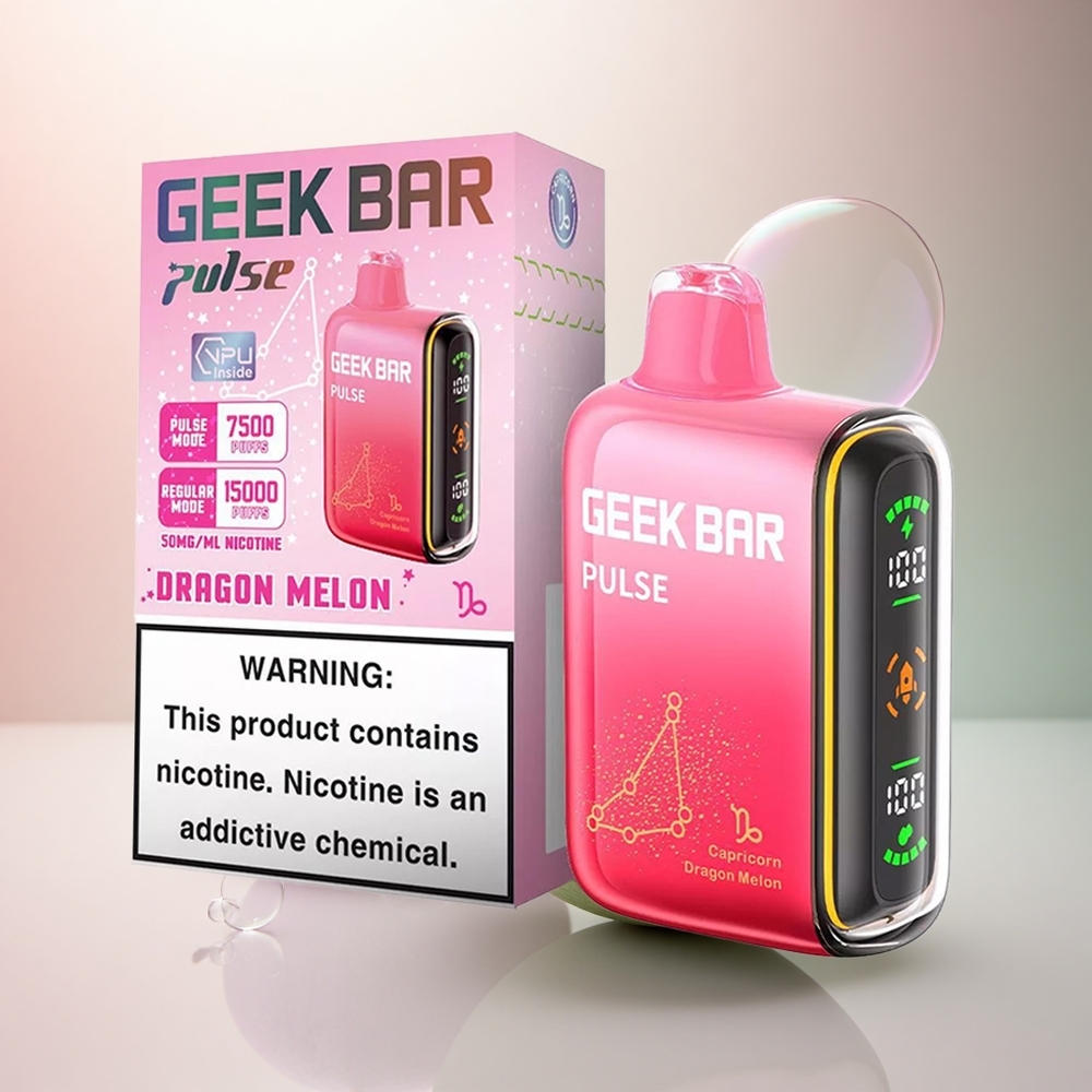 GEEK BAR Pulse 15000 Puffs Geek Bar Zodiac Svensk Edition med 16ML och 650 mAh