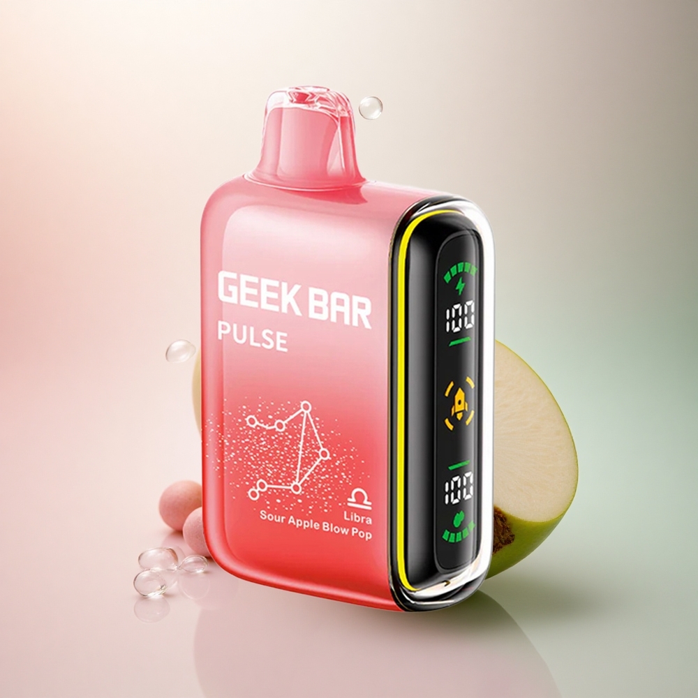 GEEK BAR Pulse 15000 Puffs Geek Bar Zodiac Svensk Edition med 16ML och 650 mAh
