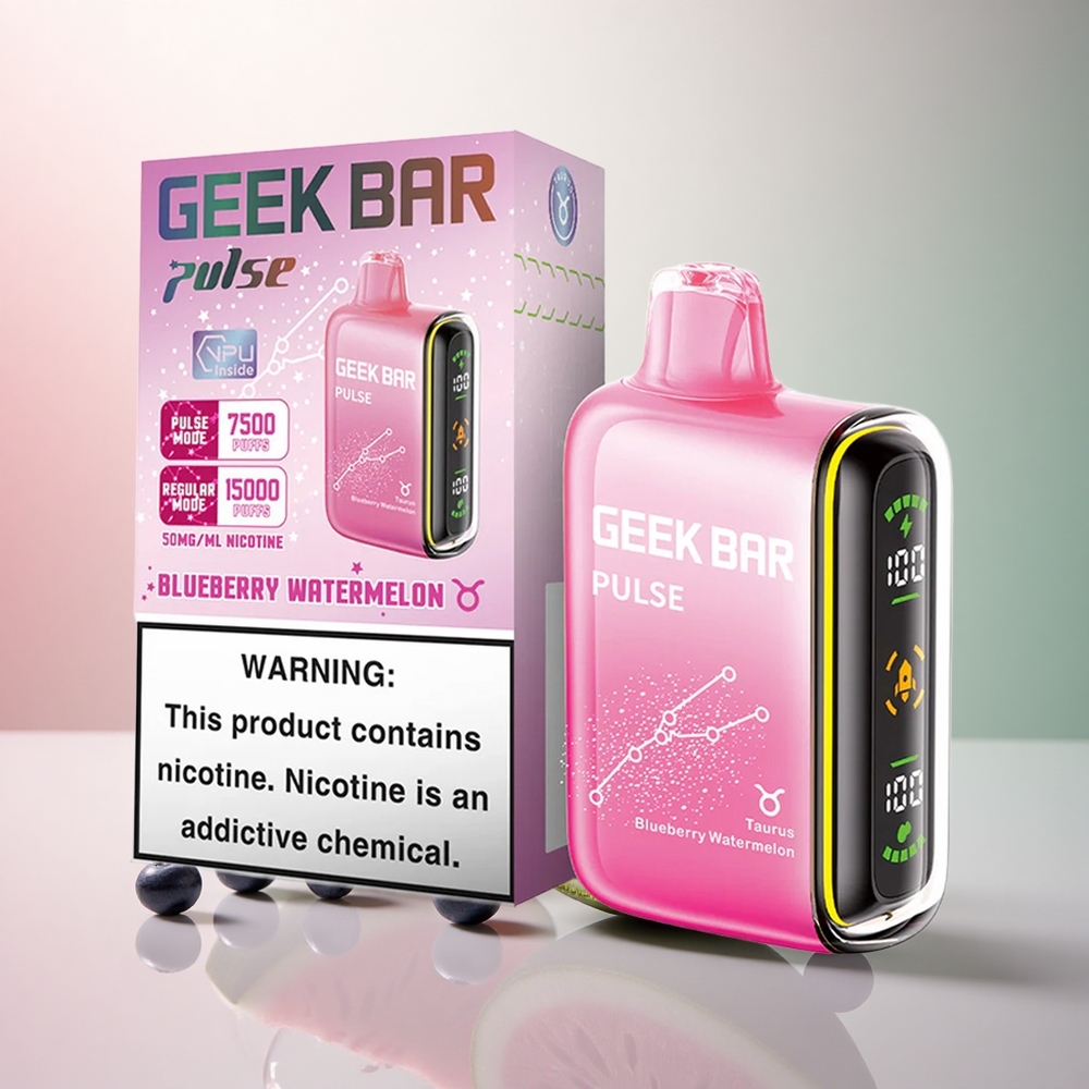 GEEK BAR Pulse 15000 Puffs Geek Bar Zodiac Svensk Edition med 16ML och 650 mAh