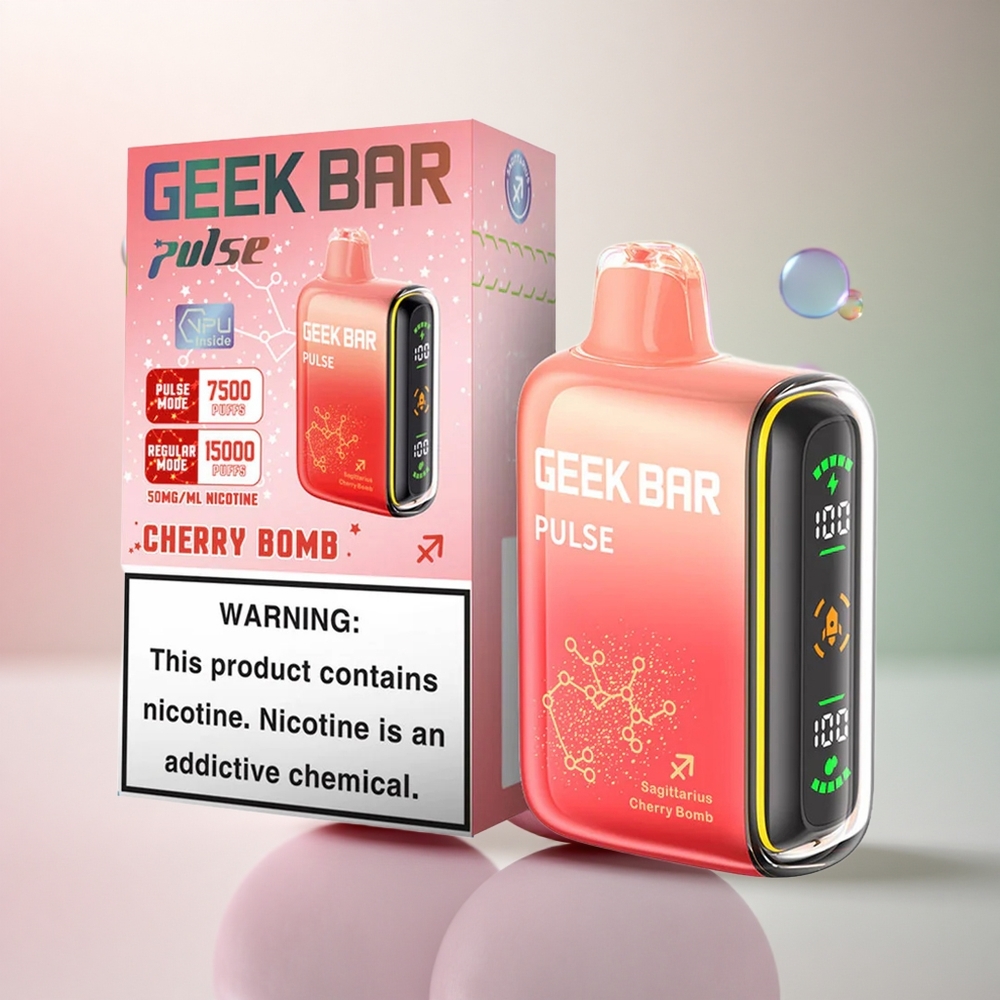 GEEK BAR Pulse 15000 Puffs Geek Bar Zodiac Svensk Edition med 16ML och 650 mAh