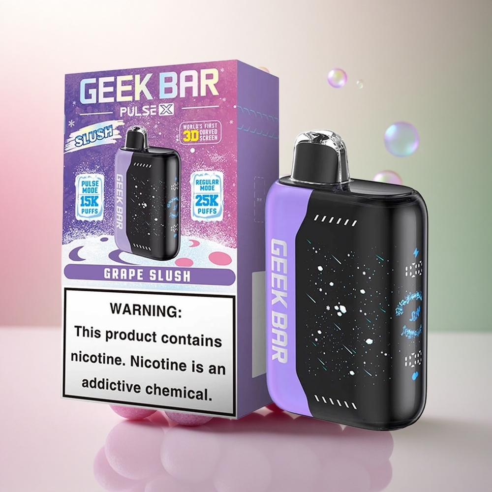 GEEK BAR Pulse X 25000 Puffs Is Edition: 18mL Förfylld E-Vätska, Nikotin 0-5%, USB-C Laddning