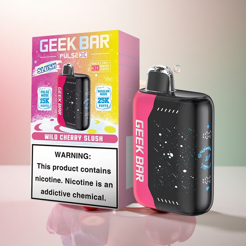 GEEK BAR Pulse X 25000 Puffs Is Edition: 18mL Förfylld E-Vätska, Nikotin 0-5%, USB-C Laddning