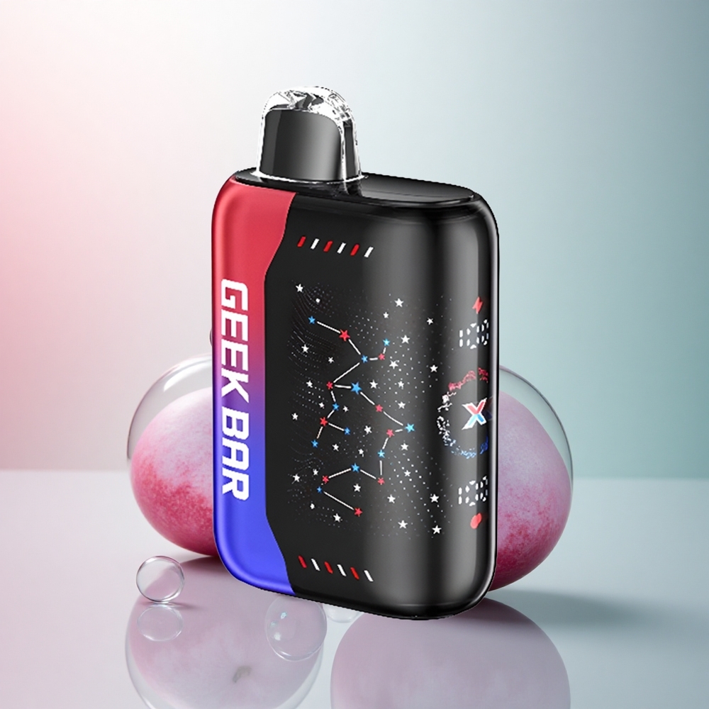 GEEK BAR Pulse X 25000 Puffs Patriotisk Edition med 18mL Fyllning och Dual Mesh Coil