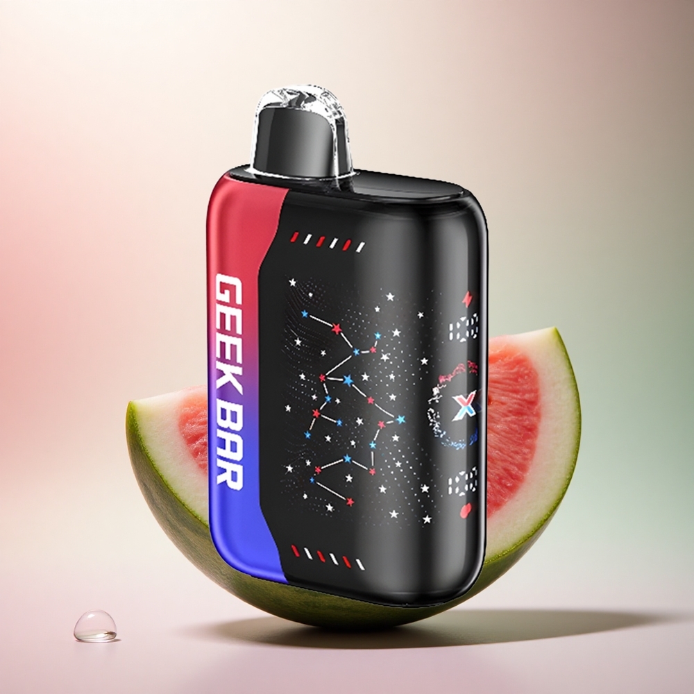 GEEK BAR Pulse X 25000 Puffs Patriotisk Edition med 18mL Fyllning och Dual Mesh Coil