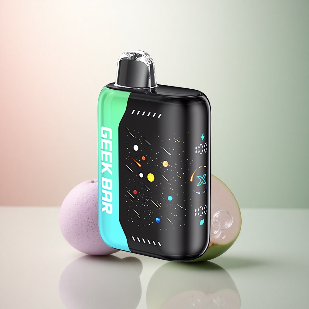GEEK BAR Pulse X 42K Puffs Meteor Edition Atl Mint 820mAh Dubbel Mesh Coil 5% Nikotin