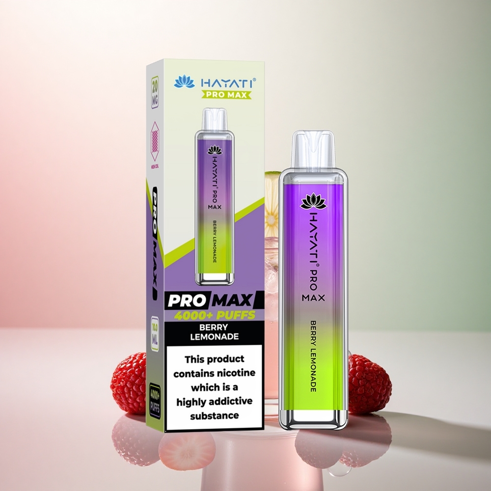 Hayati Pro Max 4000 Puffs Bär Citronad med 2ml Tank & 1400mAh