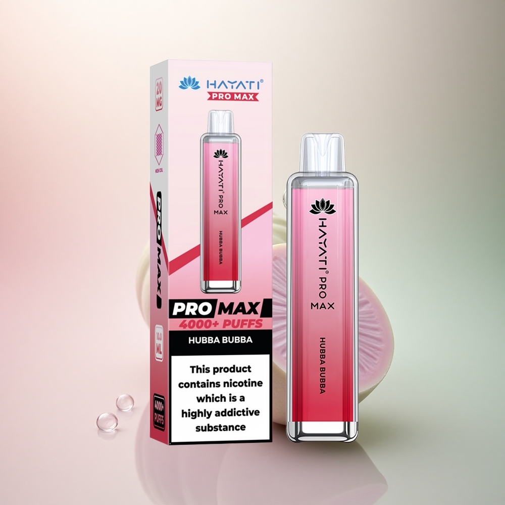 Hayati Pro Max 4000 Puffs Bubba Bubba Dual Coil 1400mAh