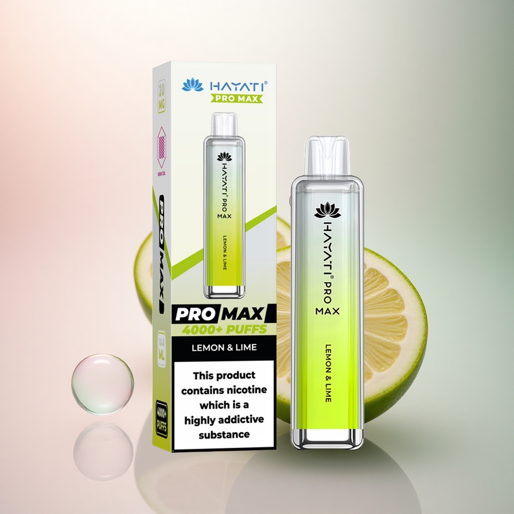 Hayati Pro Max 4000 Puffs Citron & Lime 2ml Tank 1400mAh
