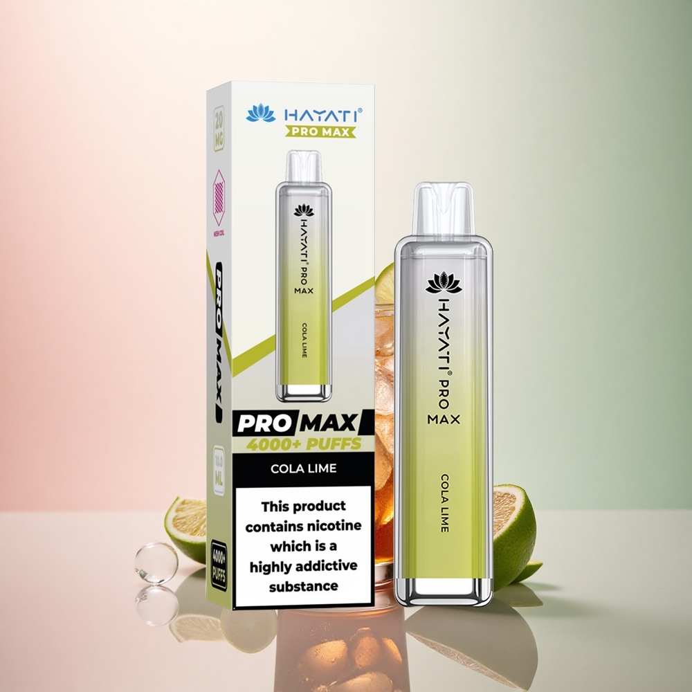 Hayati Pro Max 4000 Puffs Cola Lime 2ml 1400mAh