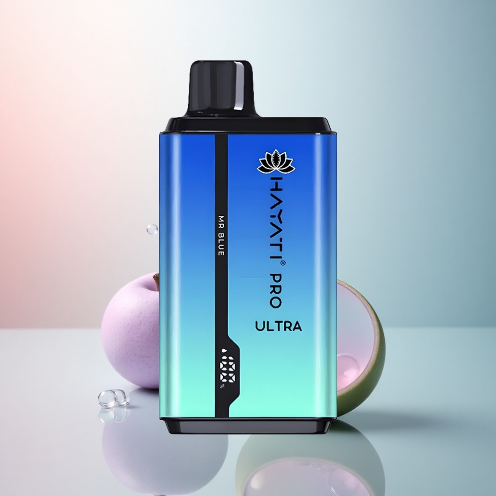 Hayati Pro Ultra 15000 Puffs Herr Blå 850mAh 24ml