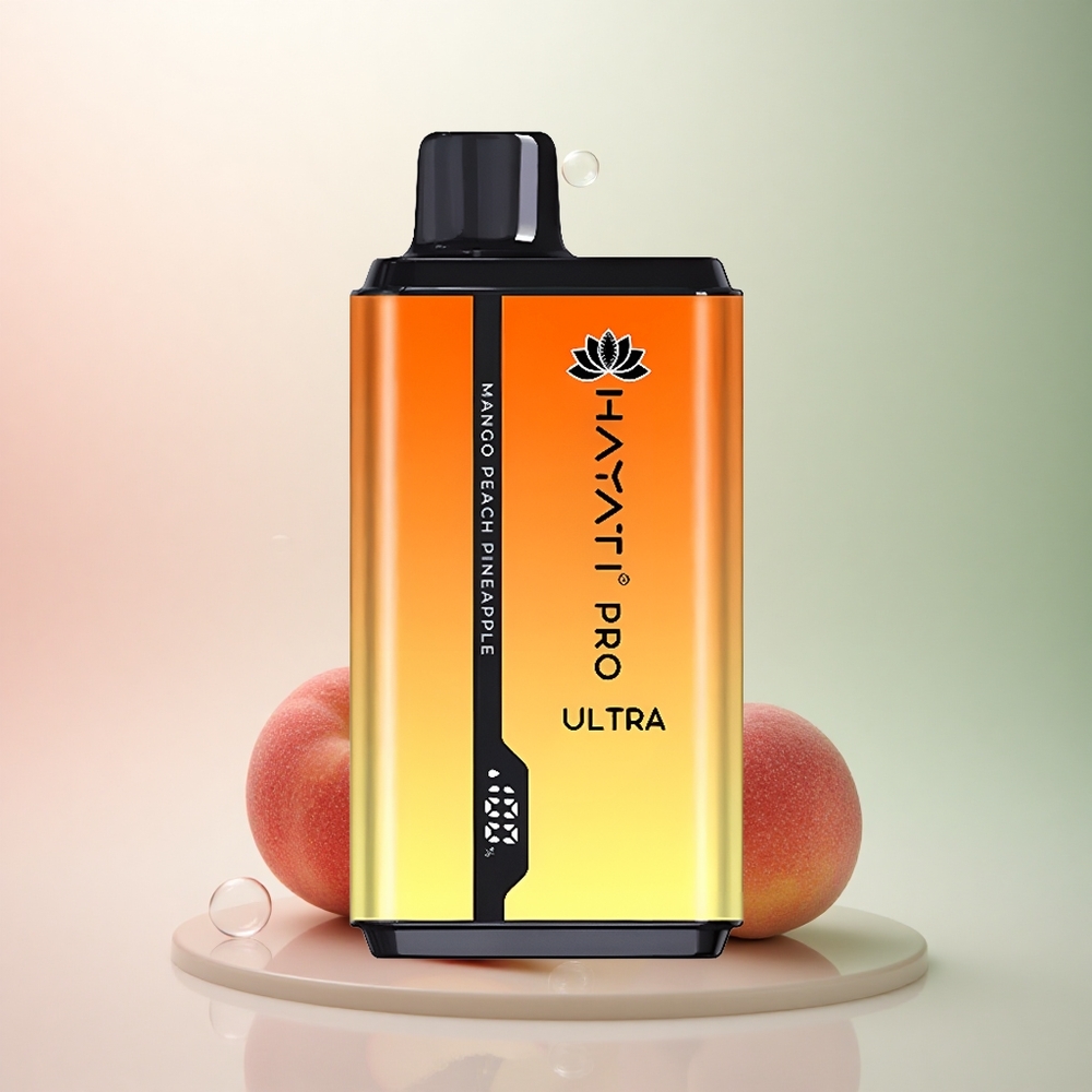 Hayati Pro Ultra 15000 Puffs Mango Persika Ananas 850mAh 2 12ml 2% nikotin