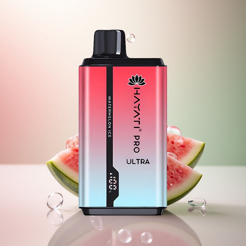 Hayati Pro Ultra 15000 Puffs Vattenmelon Is 850mAh 24ml