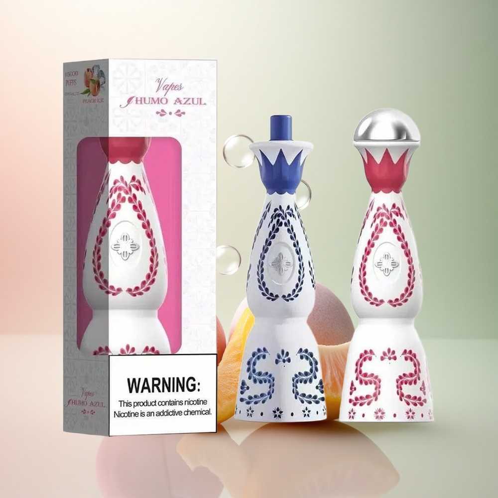 Humo Azul 15000 Puffs Persika Mango Ananas 5% Nikotin 500mAh